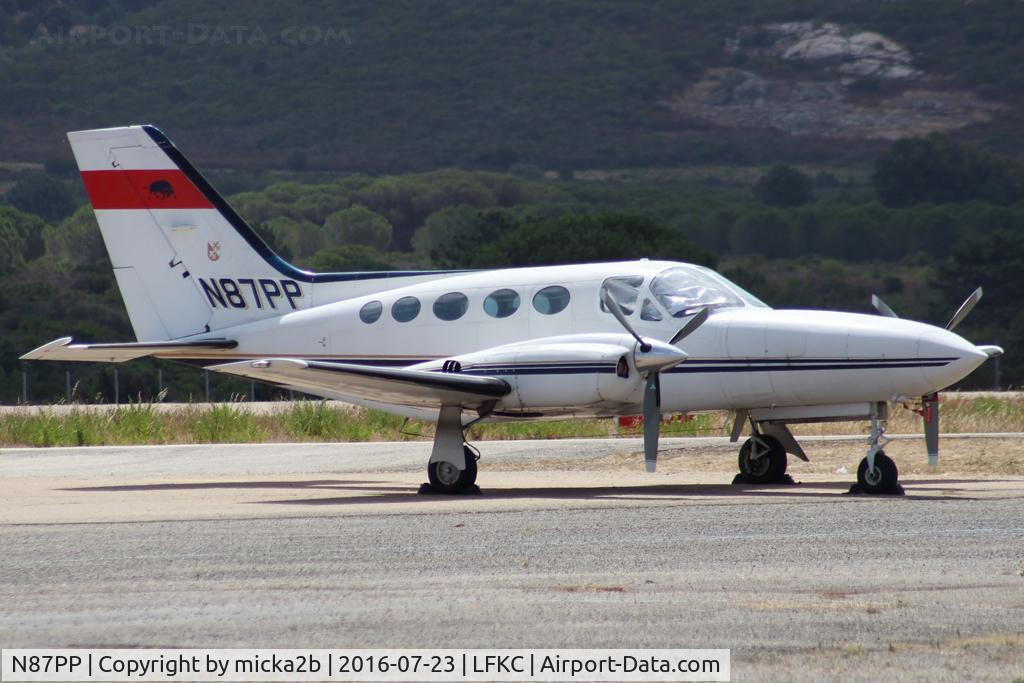 N87PP, 1976 Cessna 421C Golden Eagle C/N 421C0206, Parked