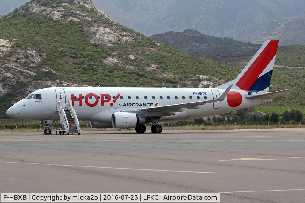 F-HBXB, 2008 Embraer 170LR (ERJ-170-100LR) C/N 17000250, Parked