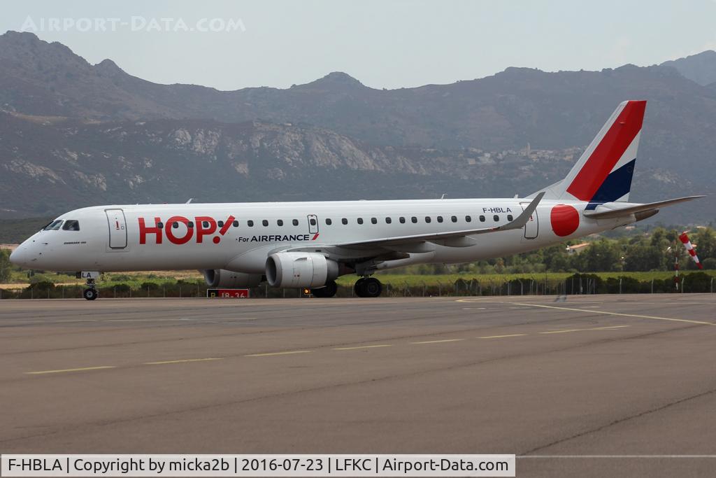 F-HBLA, 2007 Embraer 195LR (ERJ-190-200LR) C/N 19000051, Taxiing
