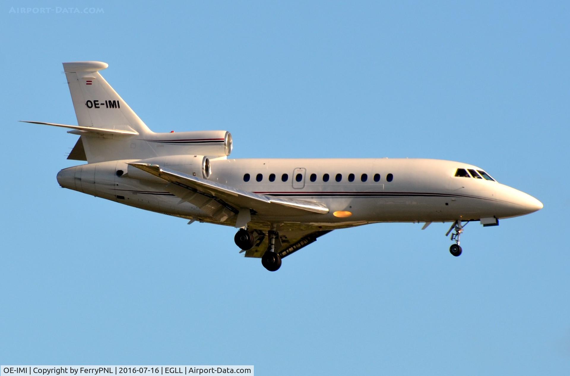 OE-IMI, 2001 Dassault Falcon 900EX C/N 087, Avcon Jet AG DA900EX
