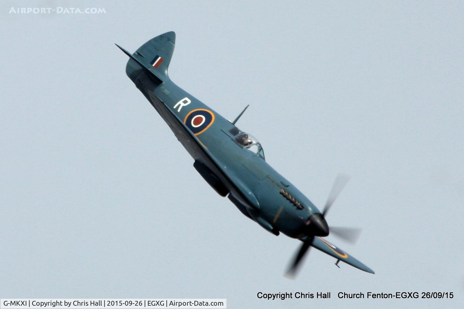 G-MKXI, 1944 Supermarine 365 Spitfire PR.XI C/N 6S/504719, at the Yorkshire Airshow