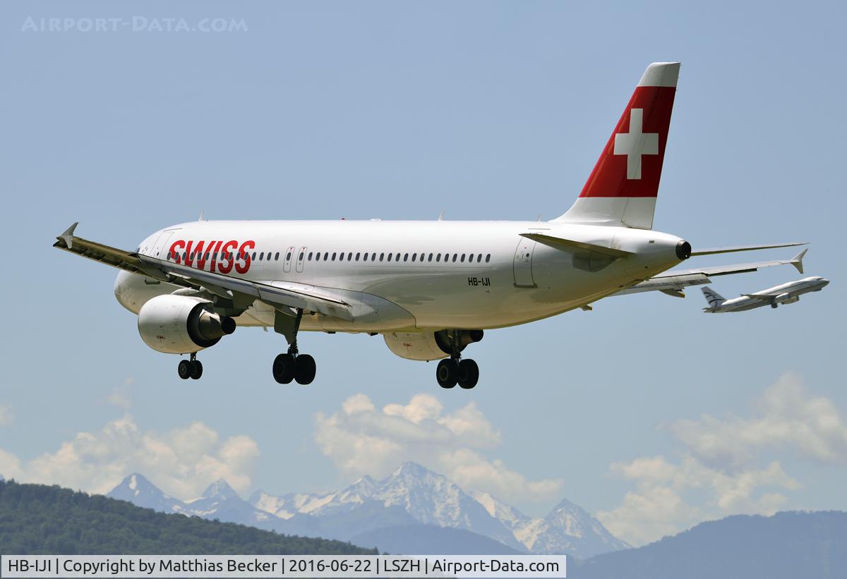 HB-IJI, 1996 Airbus A320-214 C/N 0577, HB-IJI