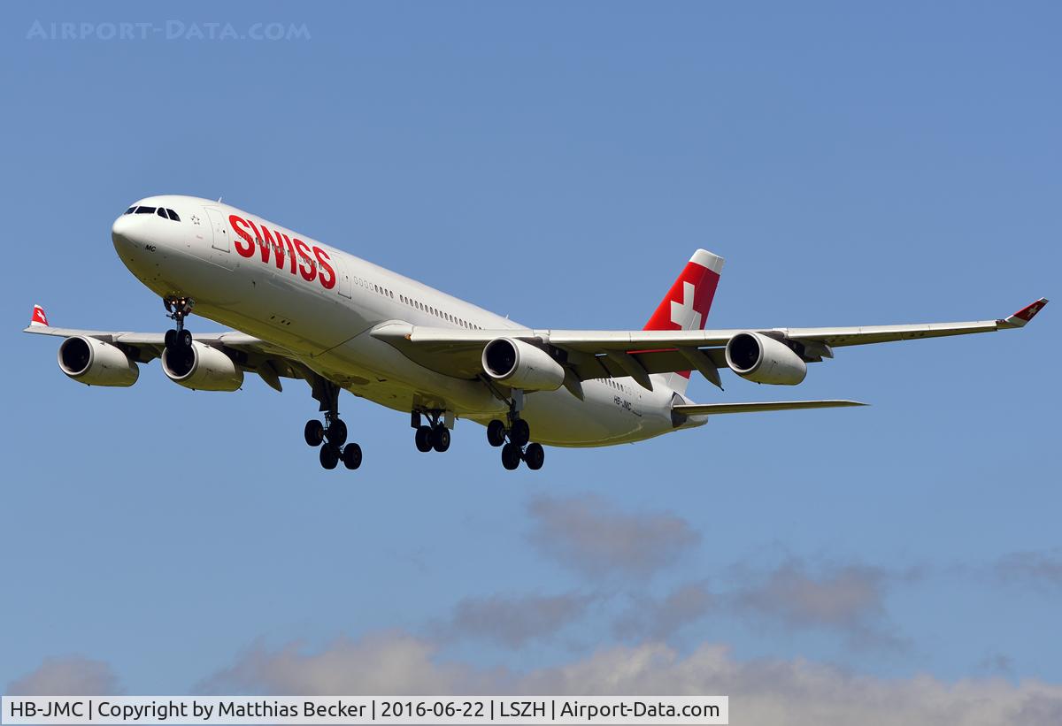 HB-JMC, 2003 Airbus A340-313 C/N 546, HB-JMC