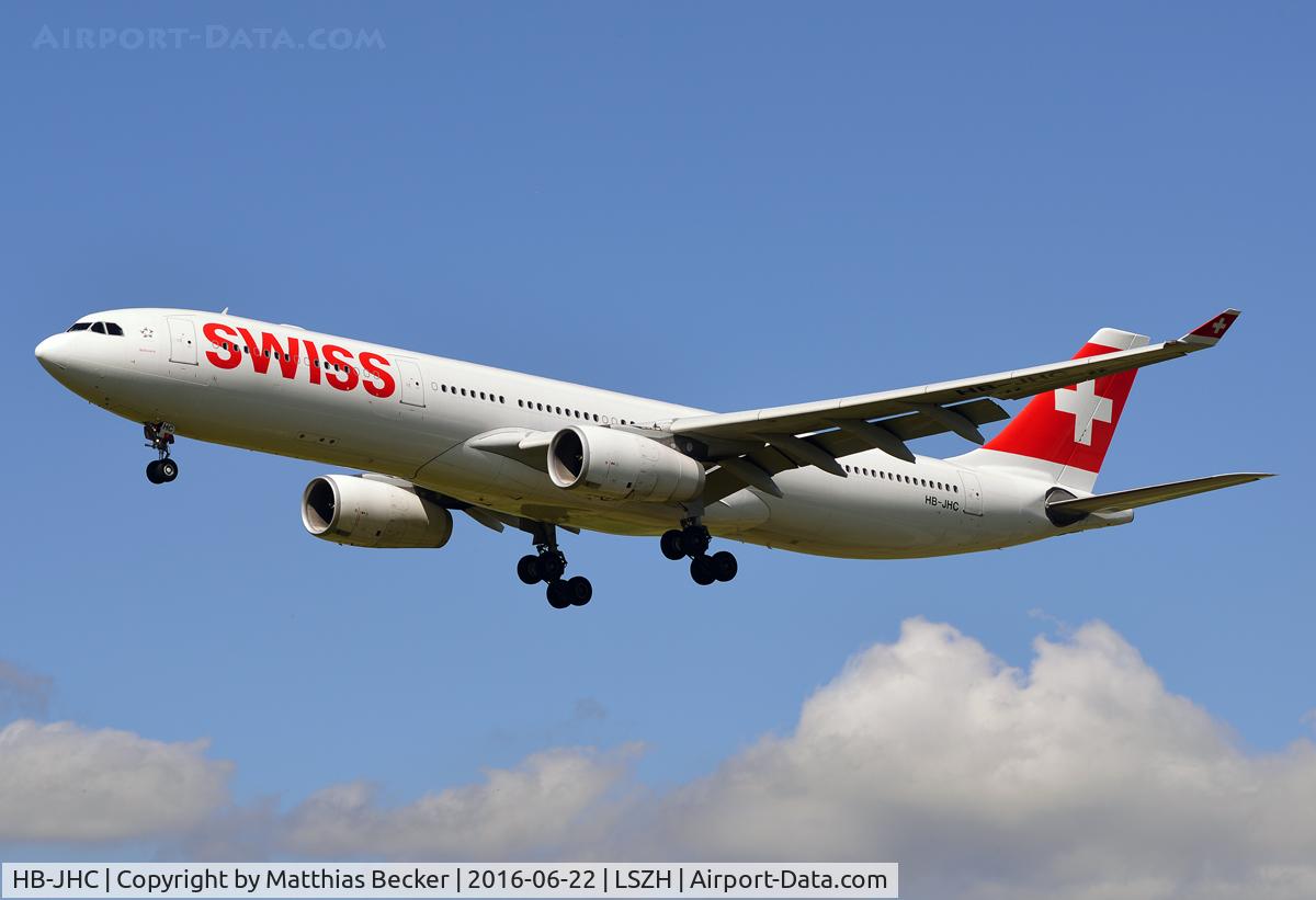 HB-JHC, 2009 Airbus A330-343X C/N 1029, HB-JHC
