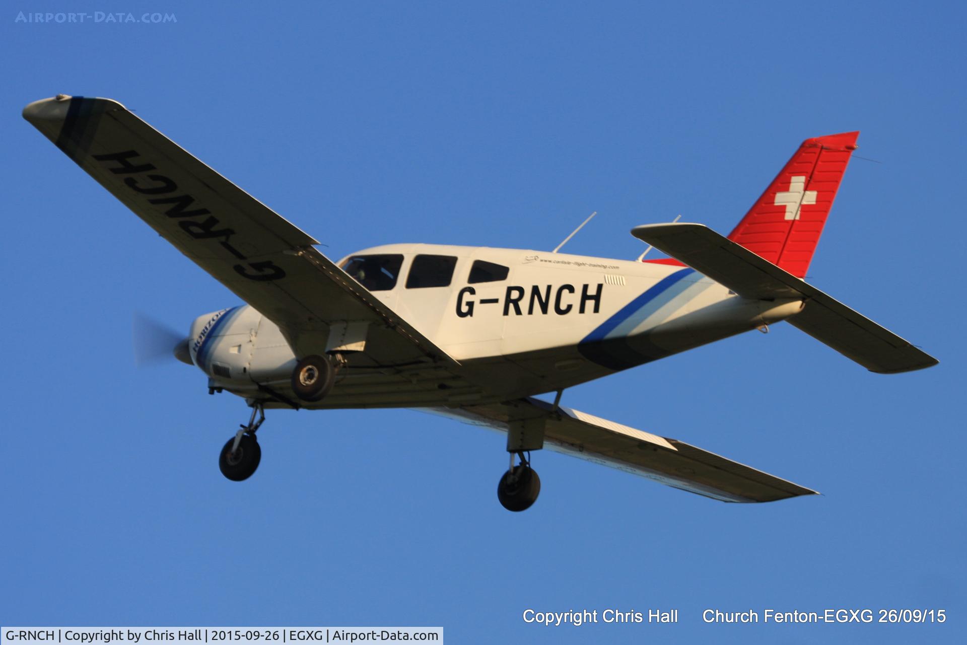 G-RNCH, 1982 Piper PA-28-181 Cherokee Archer II C/N 28-8190141, at the Yorkshire Airshow