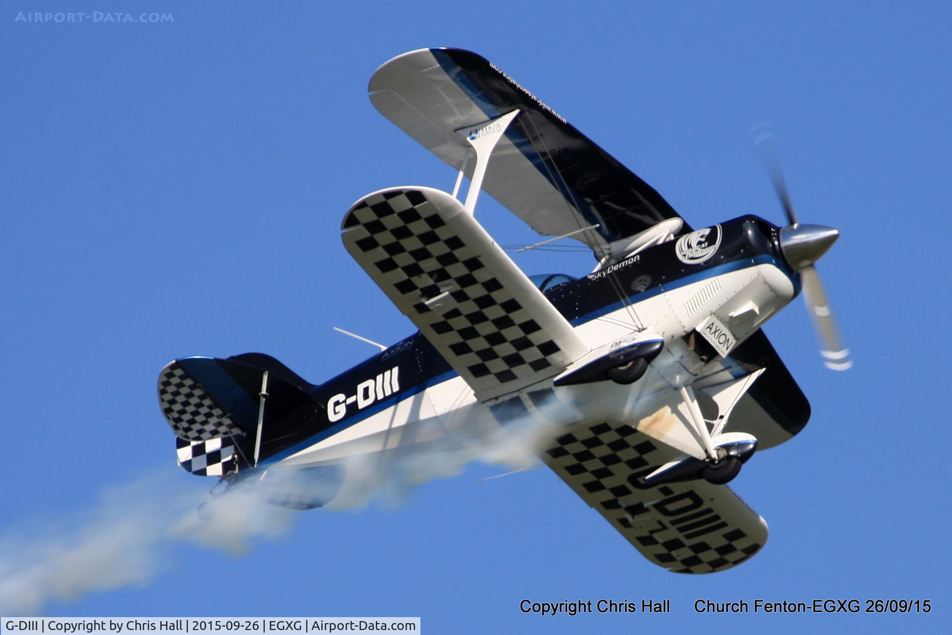 G-DIII, 1989 Christen Pitts S-2B Special C/N 5163, at the Yorkshire Airshow