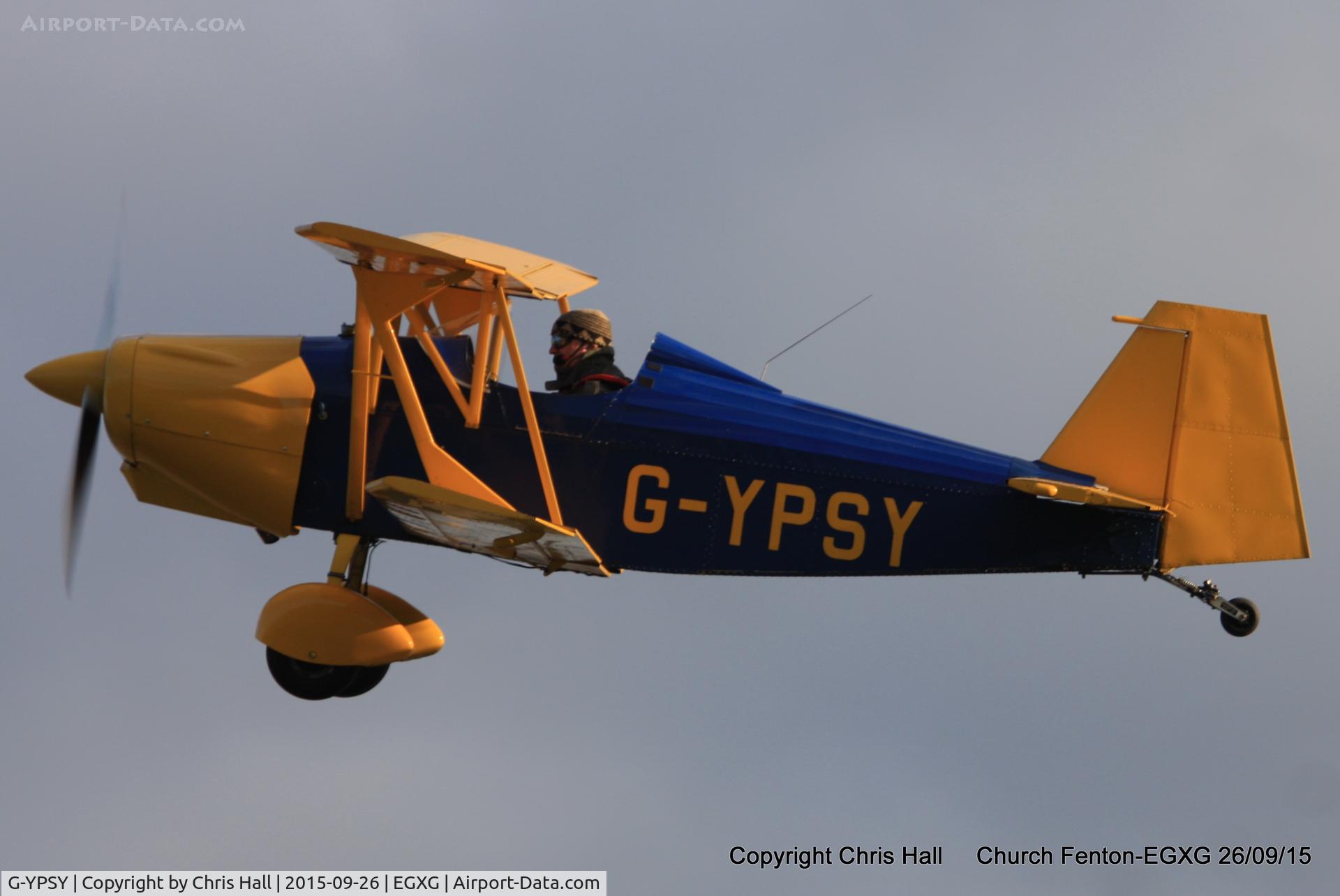 G-YPSY, 1988 Andreasson BA-4B C/N PFA 038-10352, at the Yorkshire Airshow