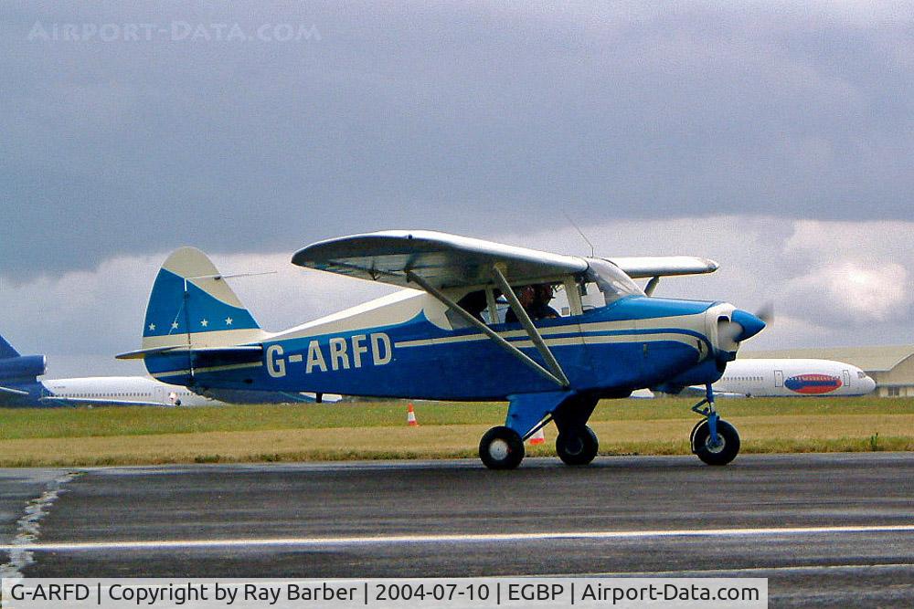 G-ARFD, 1960 Piper PA-22-160 Tri Pacer C/N 22-7565, Piper PA-22-160 Tri-Pacer [22-7565] Kemble~G 09/07/2004