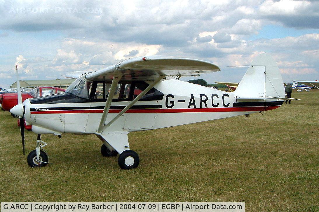 G-ARCC, 1956 Piper PA-22-150 Tri-Pacer C/N 22-4006, Piper PA-22-150 Tri-Pacer [22-4006] Kemble~G 09/07/2004