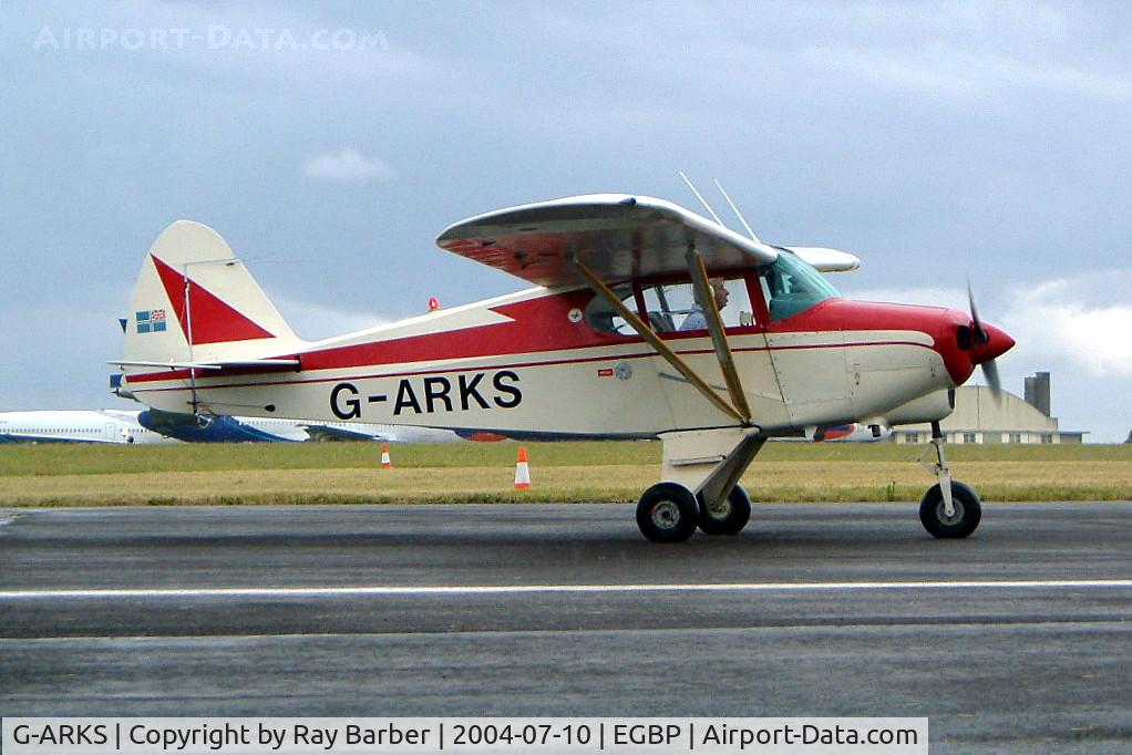 G-ARKS, 1961 Piper PA-22-108 Colt Colt C/N 22-8422, Piper PA-22-108 Colt [22-8422] Kemble~G 09/07/2004