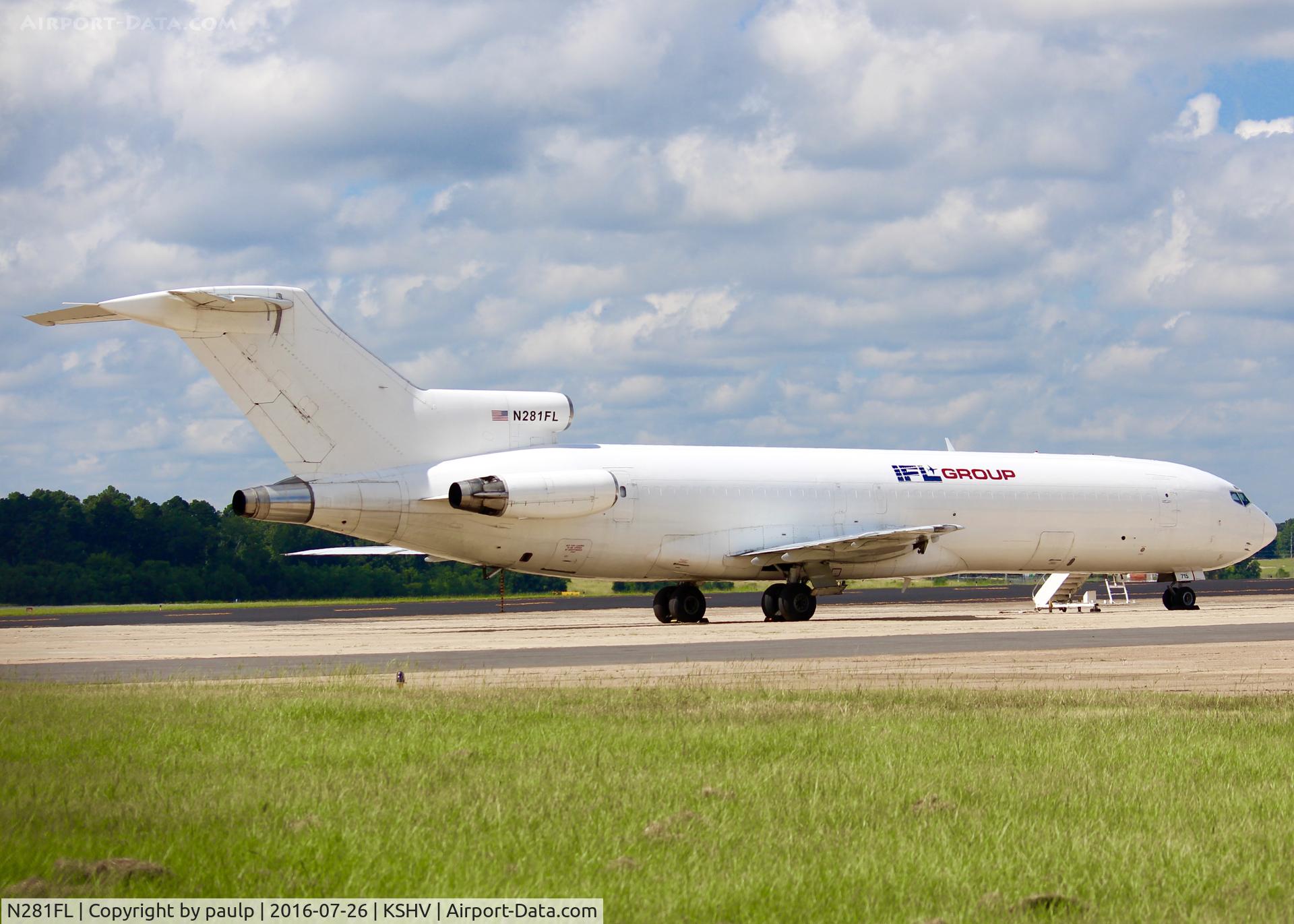 N281FL, 1978 Boeing 727-281 C/N 21455, At Shreveport Regional.