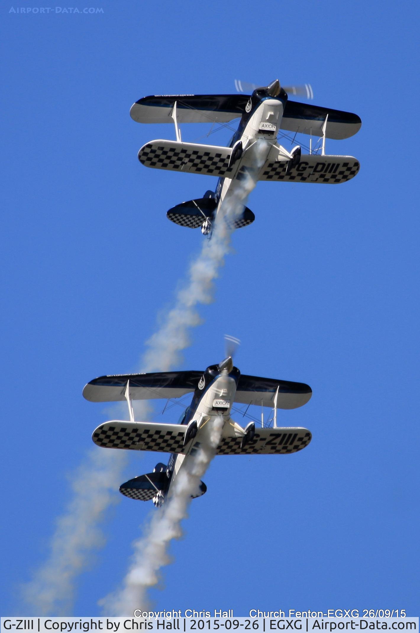 G-ZIII, 1988 Pitts S-2B Special C/N 5151, at the Yorkshire Airshow