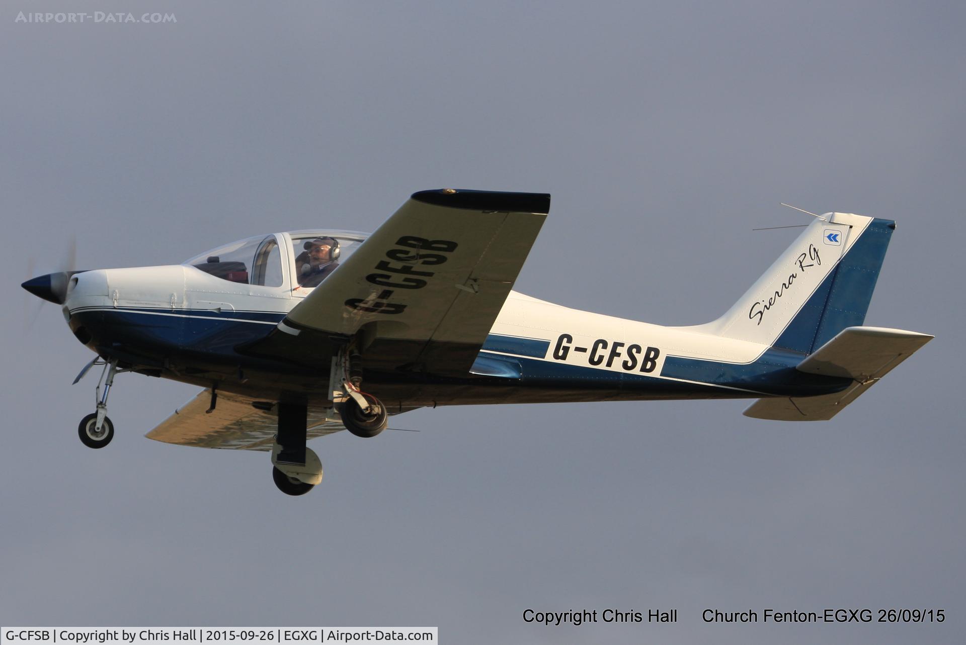 G-CFSB, 2008 Tecnam P-2002RG Sierra C/N LAA 333A-14864, at the Yorkshire Airshow