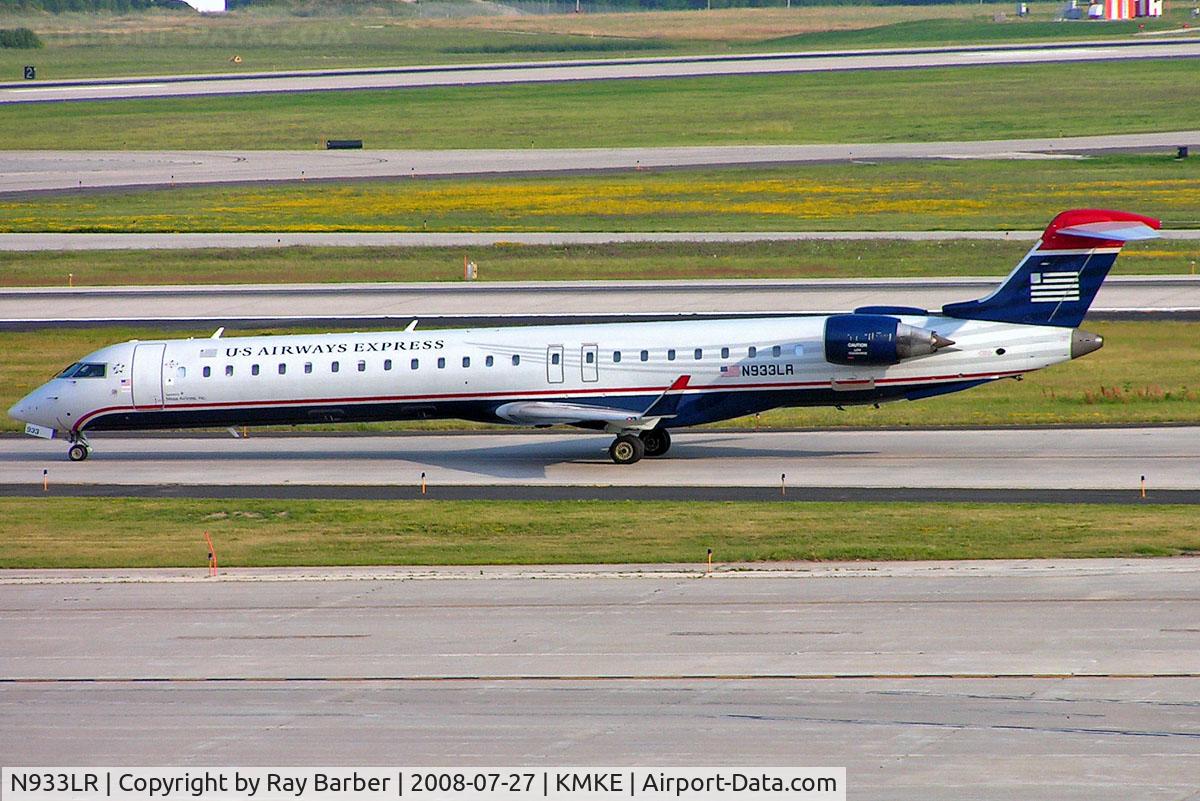 N933LR, 2005 Bombardier CRJ-900ER (CL-600-2D24) C/N 15033, Canadair CRJ-900 [15033] (US Airways Express) Milwaukee~N 27/07/2008