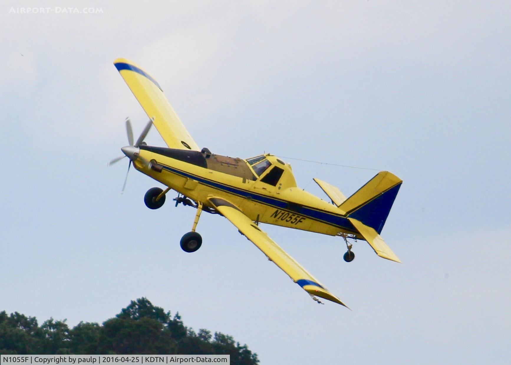 N1055F, Air Tractor Inc AT-502A C/N 502A-2751, At Downtown Shreveport.