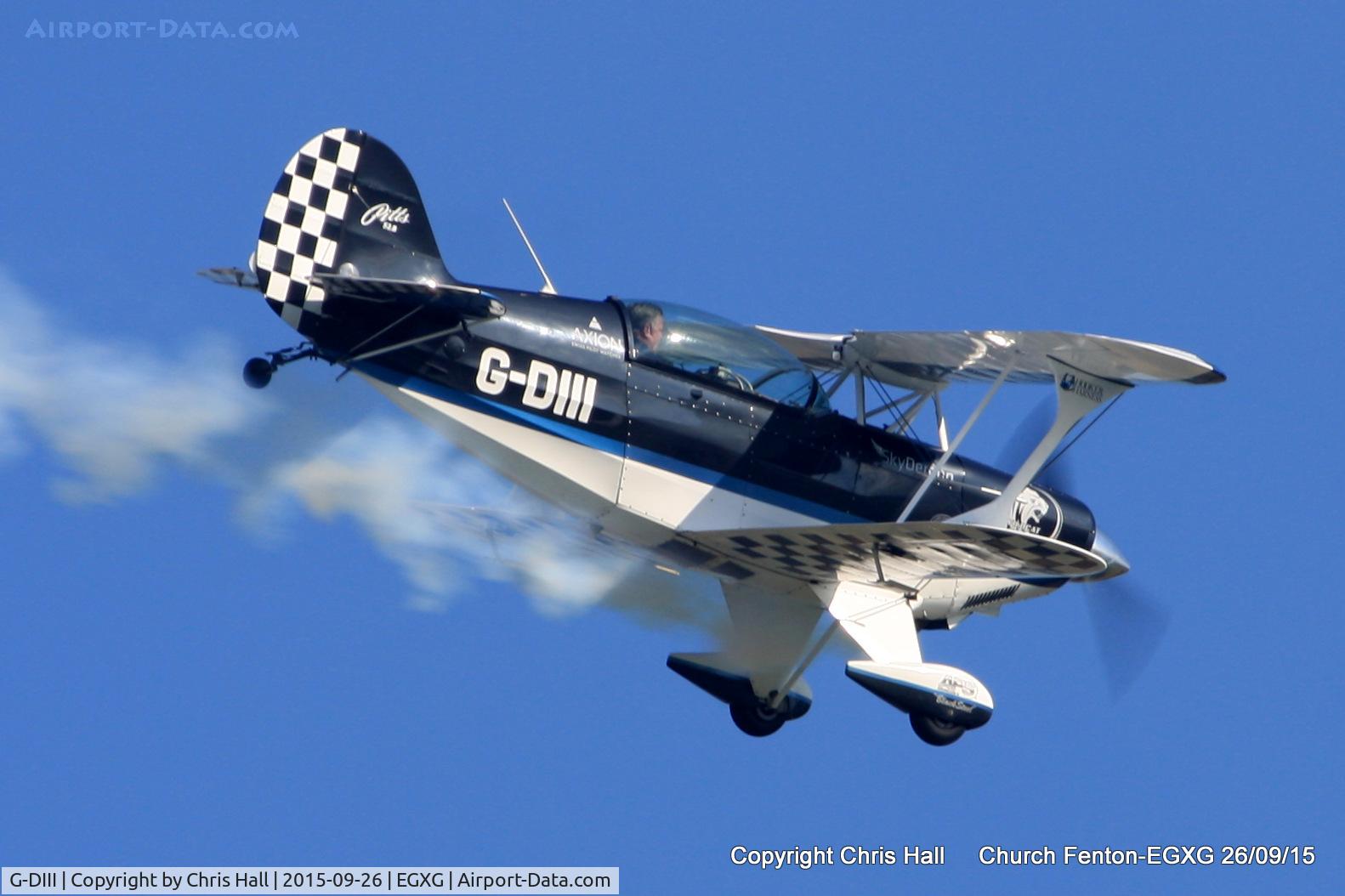 G-DIII, 1989 Christen Pitts S-2B Special C/N 5163, at the Yorkshire Airshow