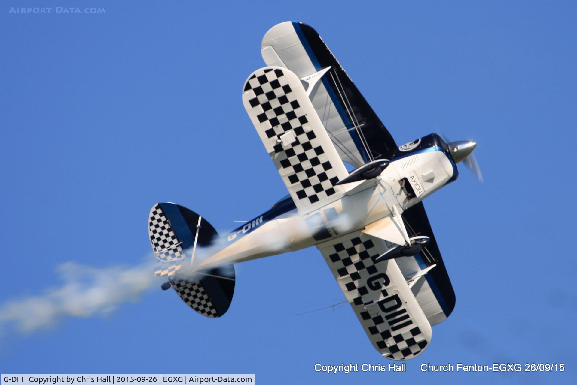 G-DIII, 1989 Christen Pitts S-2B Special C/N 5163, at the Yorkshire Airshow