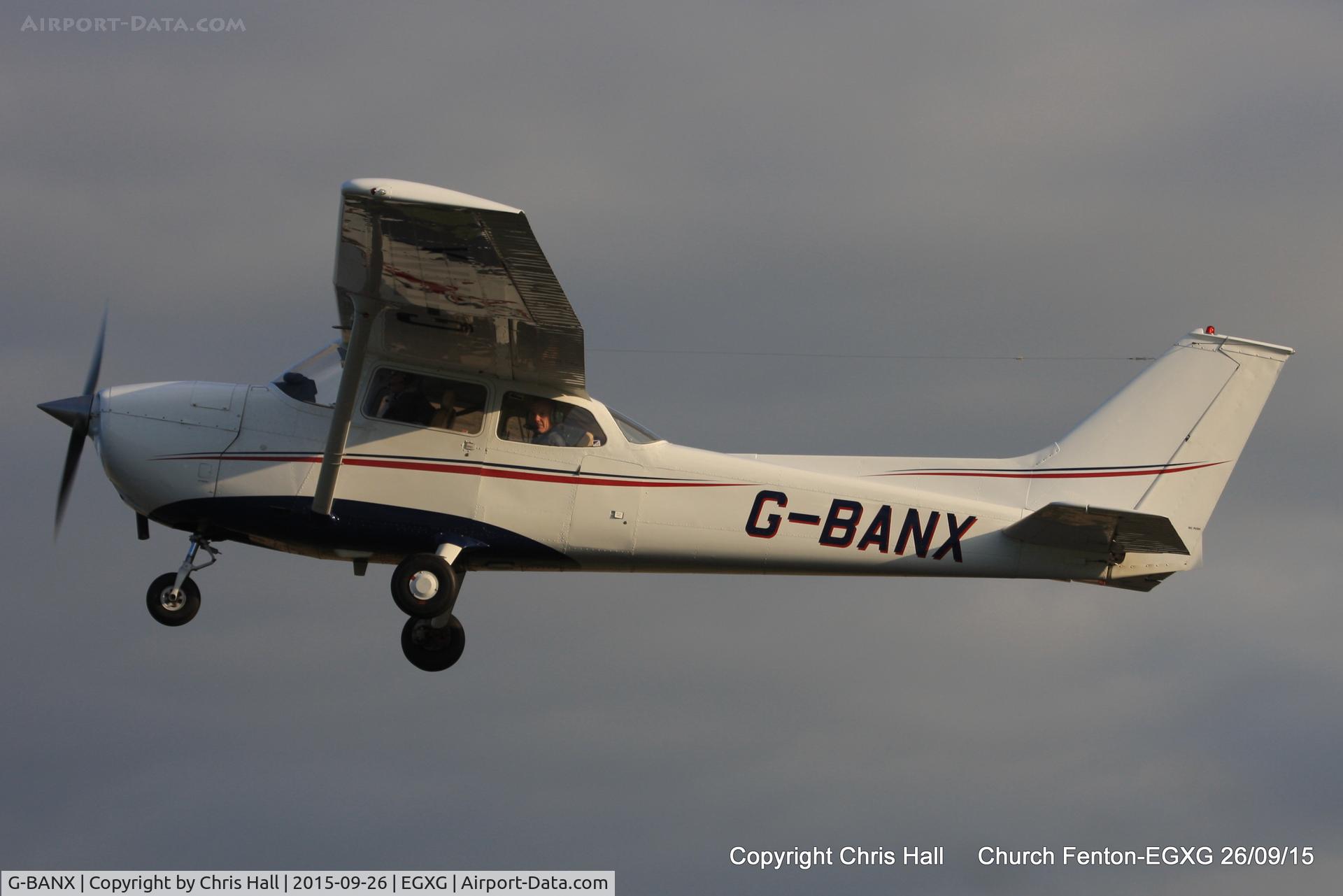 G-BANX, 1973 Reims F172M Skyhawk Skyhawk C/N 0941, at the Yorkshire Airshow