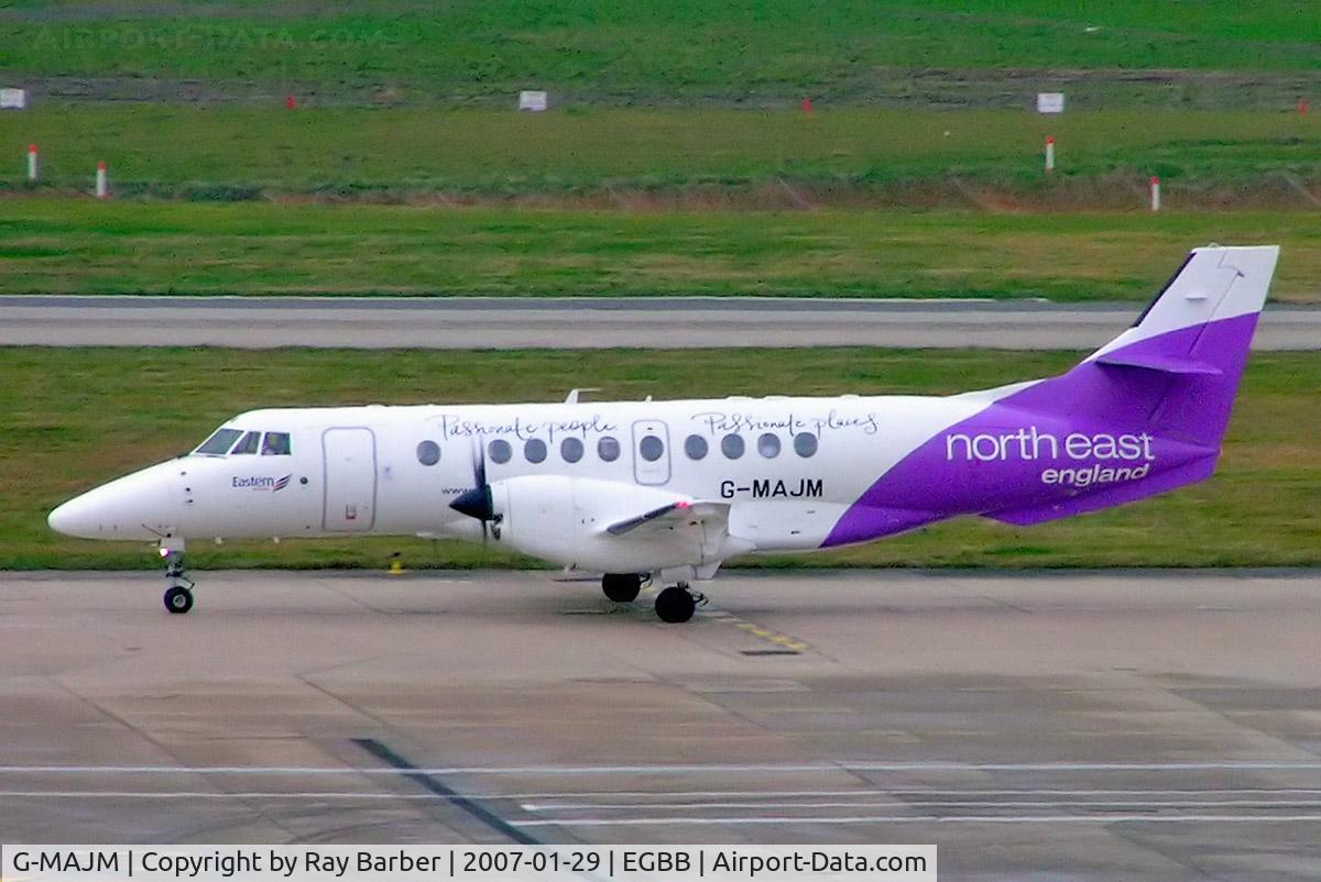 G-MAJM, 1996 British Aerospace Jetstream 41 C/N 41096, BAe Jetstream 41 [41096] (Eastern Airways) Birmingham Int'l~G 29/01/2007