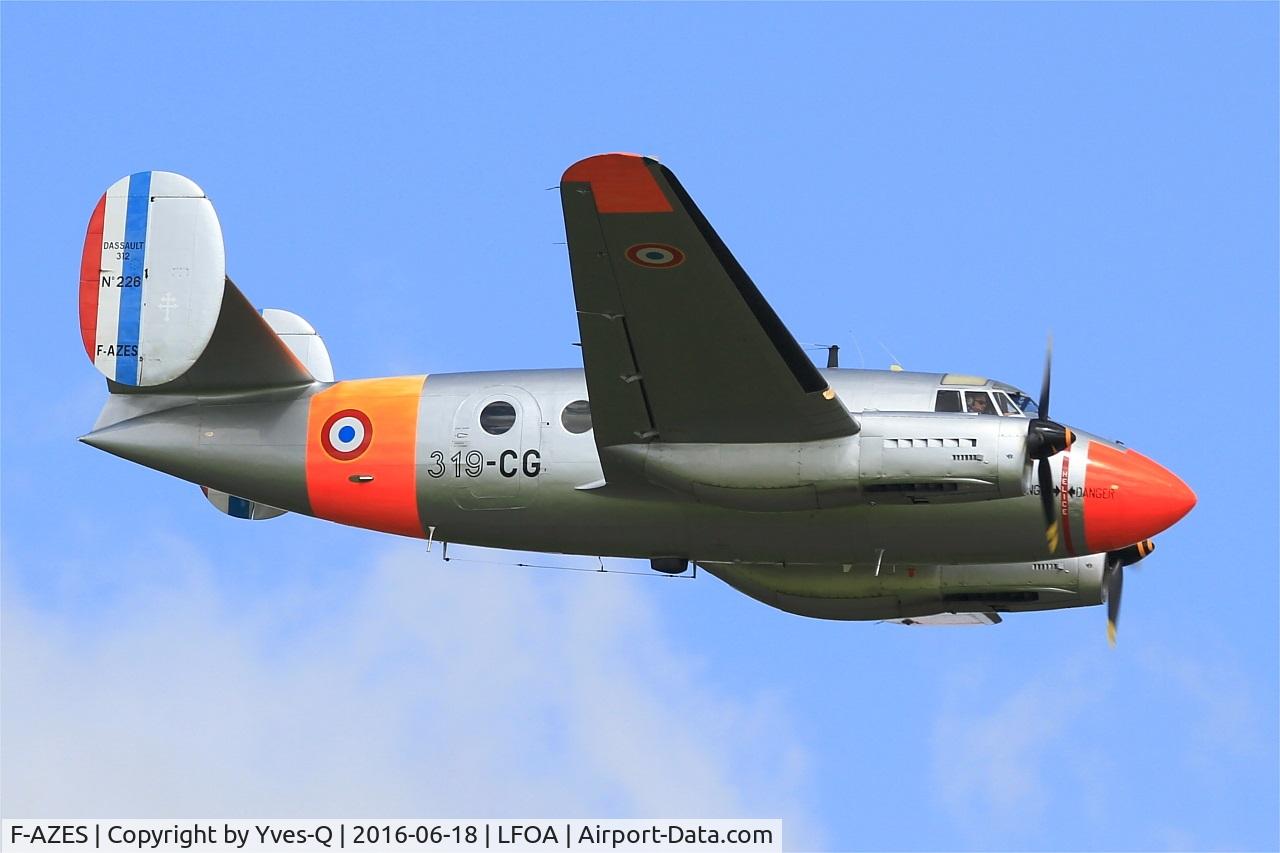 F-AZES, Dassault MD-312 Flamant C/N 226, Dassault MD-312 Flamant, On display, Avord Air Base 702 (LFOA) Open day 2016