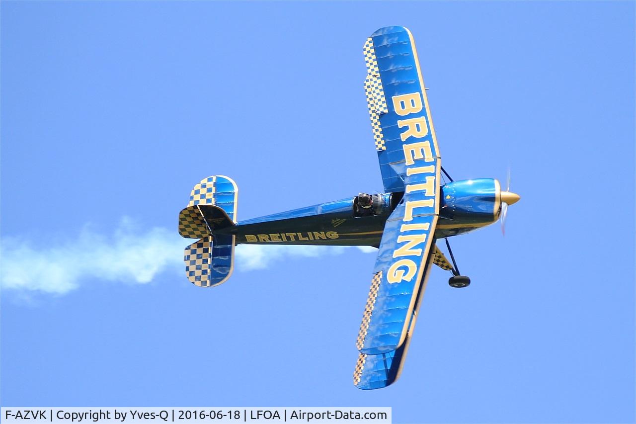 F-AZVK, 1935 Bucker Bu-131 Jungmann C/N 27, Bucker Bu-131 Jungmann, On display, Avord Air Base 702 (LFOA) Open day 2016