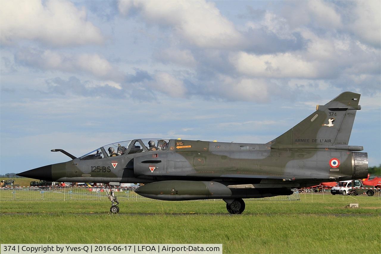 374, Dassault Mirage 2000N C/N not found 374, Dassault Mirage 2000N, Taxiing to holding point rwy 24, Avord Air Base 702 (LFOA) Open day 2016