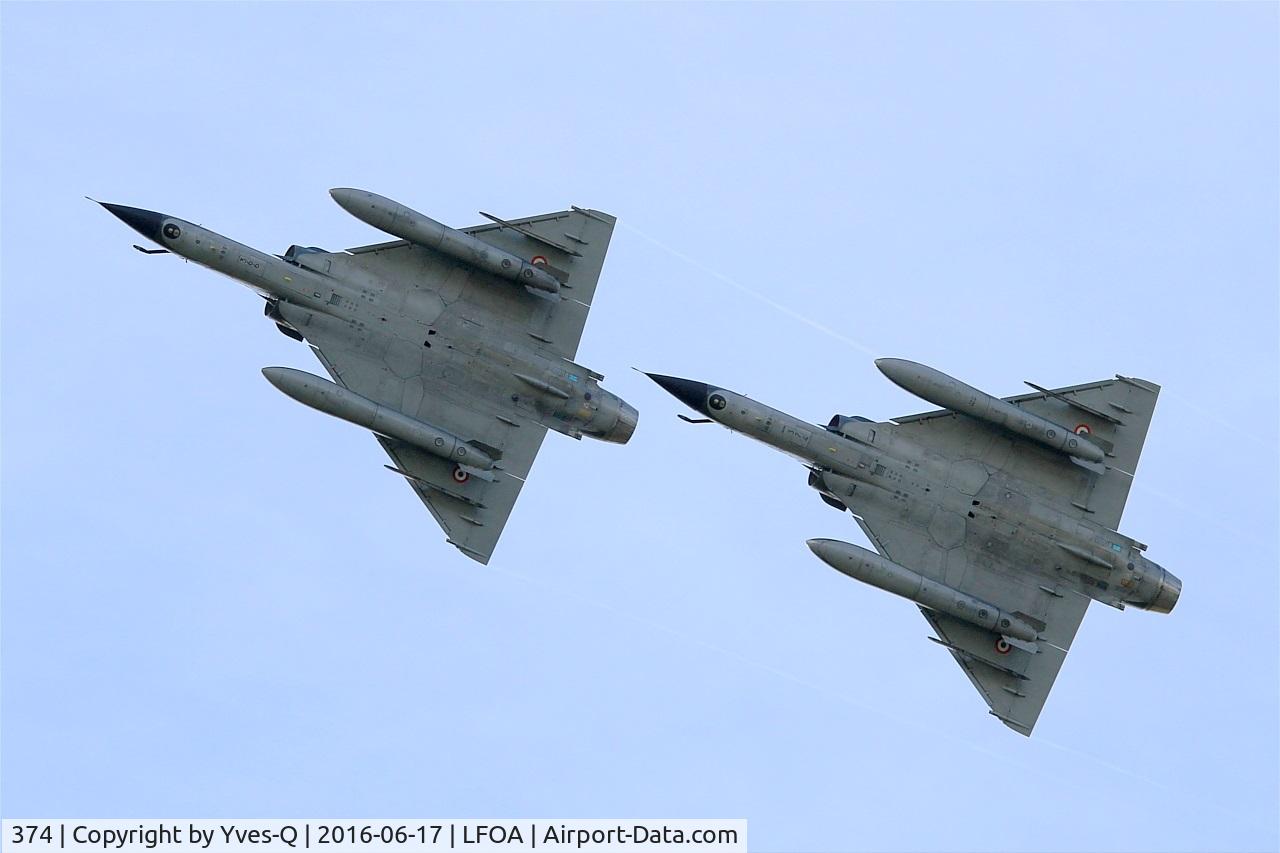 374, Dassault Mirage 2000N C/N not found 374, Dassault Mirage 2000N, Ramex Delta Tactical display, Avord Air Base 702 (LFOA) Open day 2016
