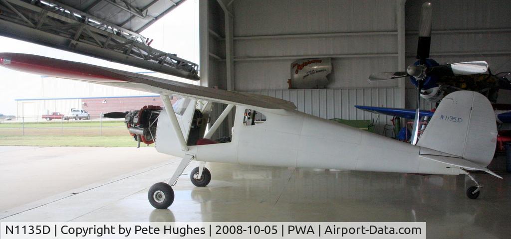 N1135D, 1951 Cessna 140A C/N 15698, N1135D Cessna 140 getting some tlc at Wiley Post, Oklahoma