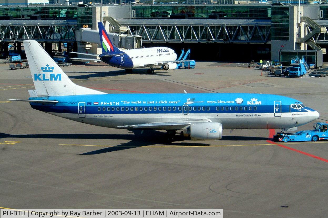 PH-BTH, 1997 Boeing 737-306 C/N 28719, Boeing 737-306 [28719] (KLM Royal Dutch Airlines) Schiphol~PH 13/09/2003