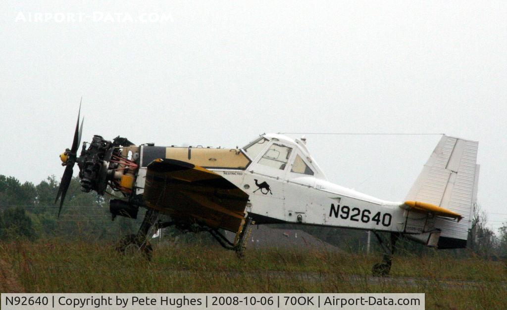 N92640, 1995 PZL-Mielec M-18A C/N 1Z025-22, N92640 Dromader at Miami, Oklahoma