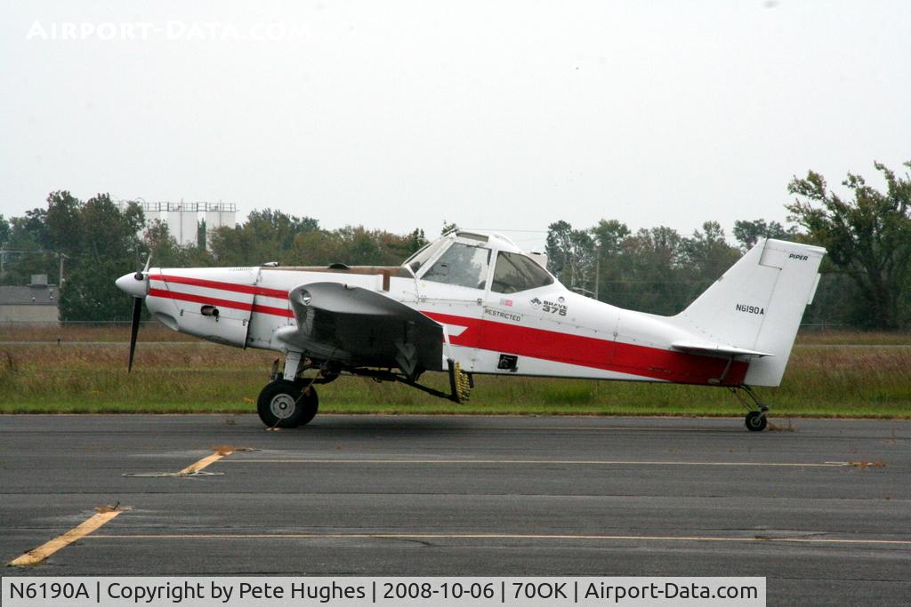 N6190A, 1982 Piper PA-36-375 Brave 375 C/N 36-8102022, N6190A Pawnee Brave at Miami, Oklahoma