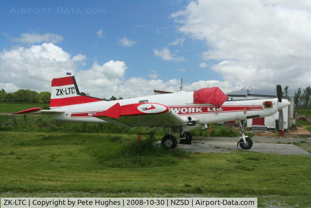 ZK-LTC, Pacific Aerospace Cresco 08-600 C/N 020, ZK-LTC Cresco at Stratford, NZ
