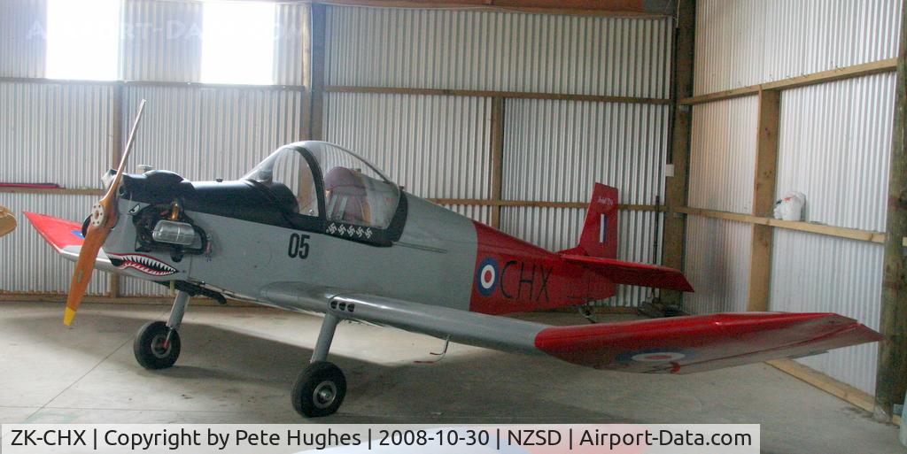 ZK-CHX, Jodel D-9UL Bebe C/N A 11, ZK-CHX Jodel D9 at Stratford, NZ