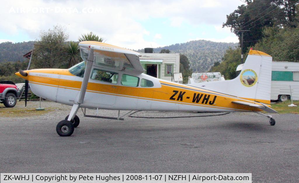 ZK-WHJ, Cessna A185F Skywagon 185 C/N 18504304, ZK-WHJ Cessna 185 near Fox Glacier, NZ