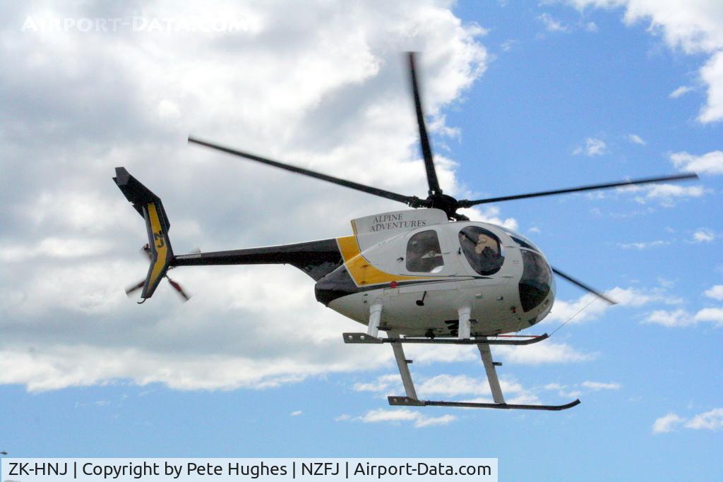 ZK-HNJ, Hughes 369D C/N 1280406D, ZK-HNJ H369 at Franz Josef helipad, NZ