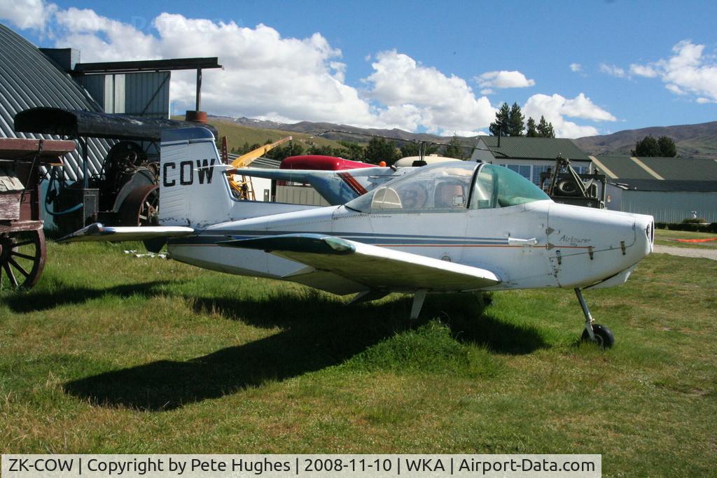 ZK-COW, Victa Airtourer 115 C/N 166, ZK-COW Airtourer derelicy at Wanaka, NZ