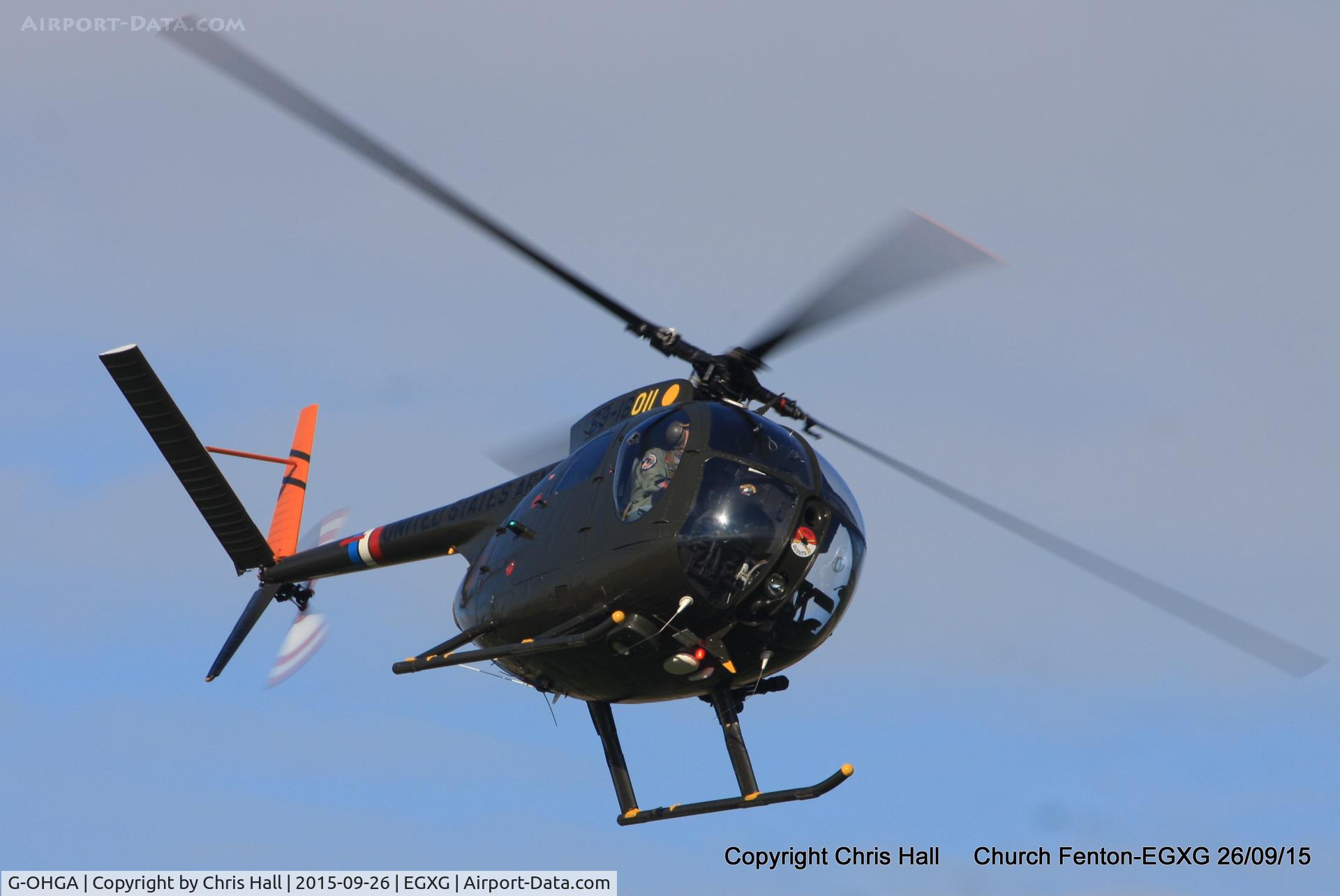 G-OHGA, 1969 Hughes OH-6A Cayuse C/N 1381, at the Yorkshire Airshow