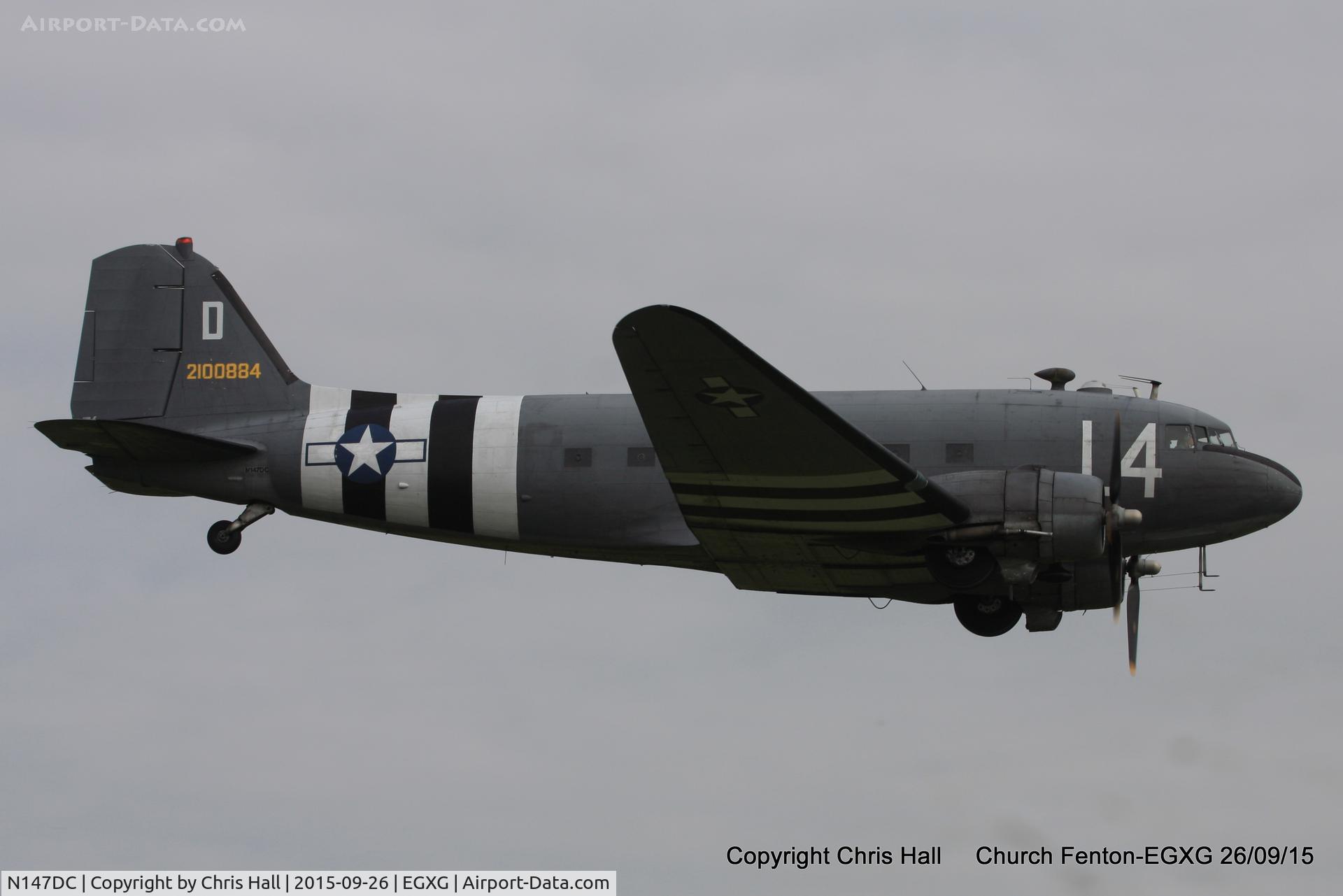 N147DC, 1943 Douglas C-47A-75-DL Skytrain C/N 19347, at the Yorkshire Airshow