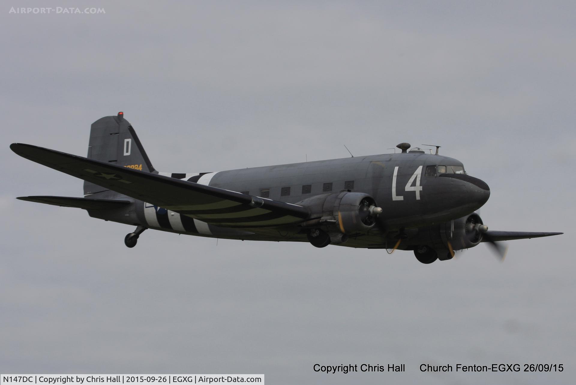 N147DC, 1943 Douglas C-47A-75-DL Skytrain C/N 19347, at the Yorkshire Airshow