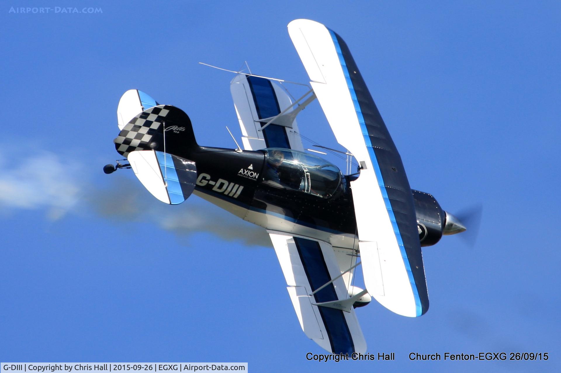 G-DIII, 1989 Christen Pitts S-2B Special C/N 5163, at the Yorkshire Airshow