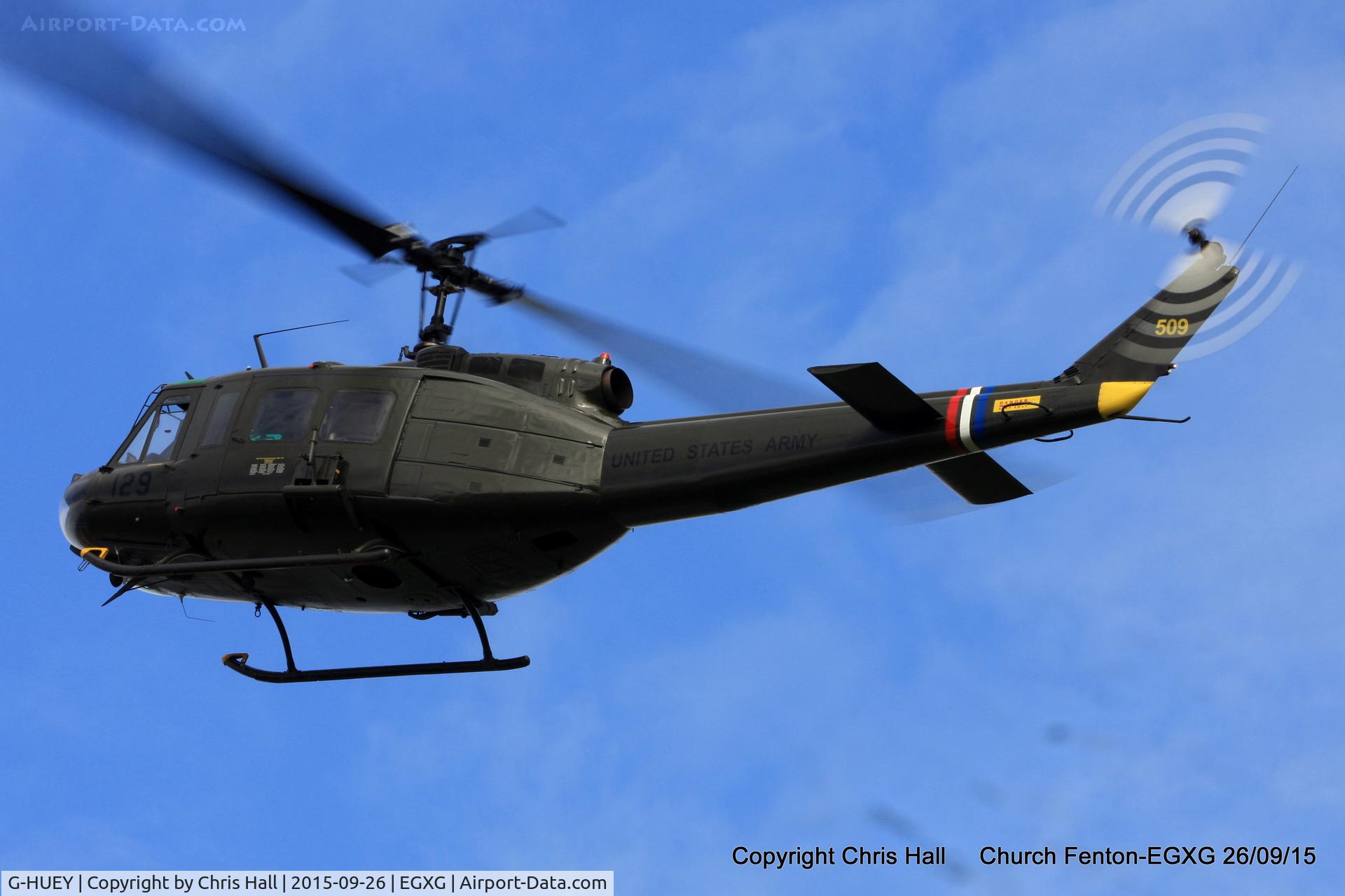 G-HUEY, 1973 Bell UH-1H Iroquois C/N 13560, at the Yorkshire Airshow
