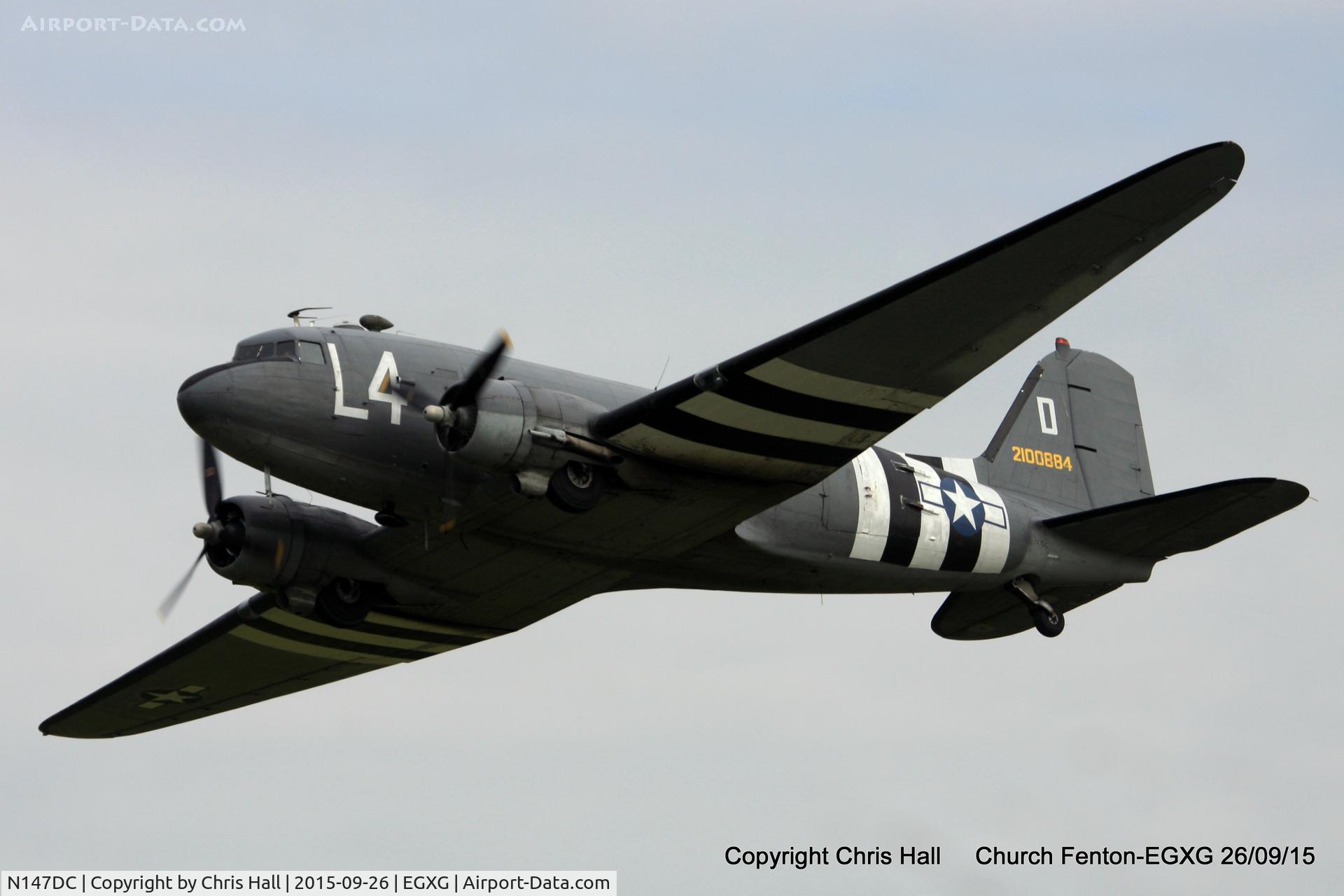 N147DC, 1943 Douglas C-47A-75-DL Skytrain C/N 19347, at the Yorkshire Airshow