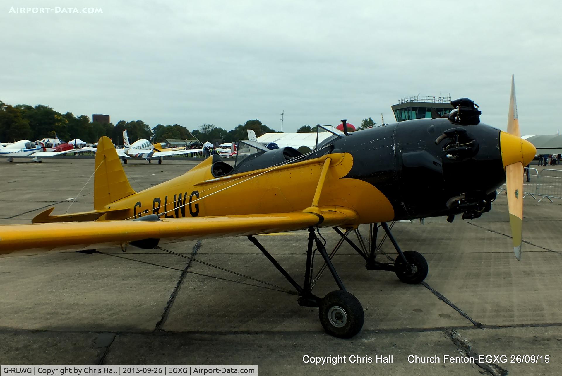 G-RLWG, 1942 Ryan PT-22 Recruit (ST3KR) C/N 1716, at the Yorkshire Airshow
