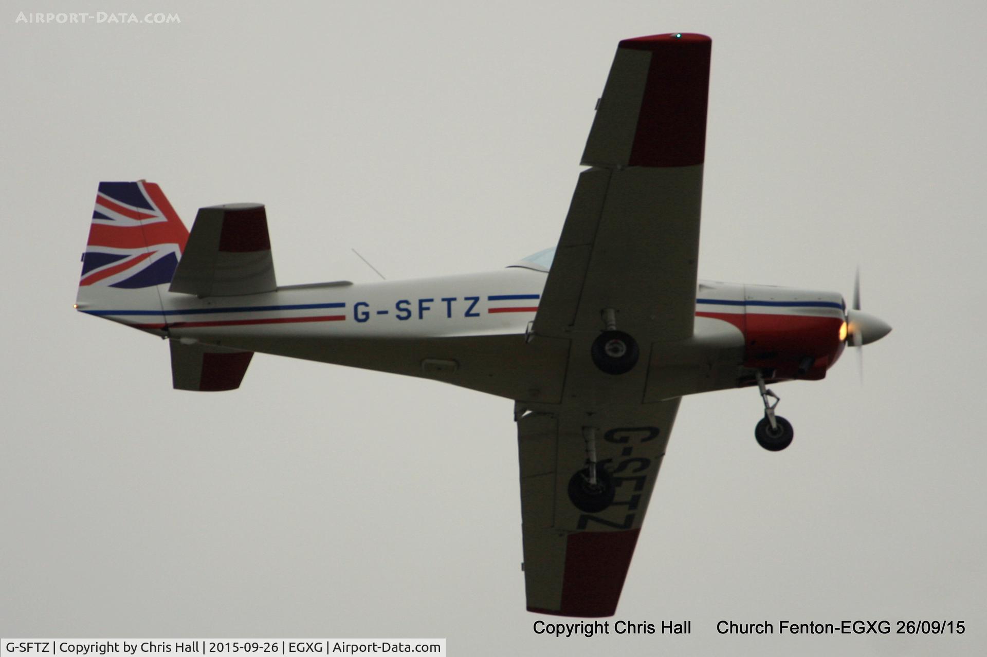 G-SFTZ, 1983 Slingsby T-67M Firefly C/N 2000, at the Yorkshire Airshow