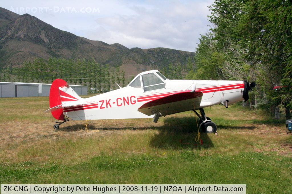 ZK-CNG, Piper PA-25-235 Pawnee C/N 25-3624, ZK-CNG Pawnee at Omarama, NZ