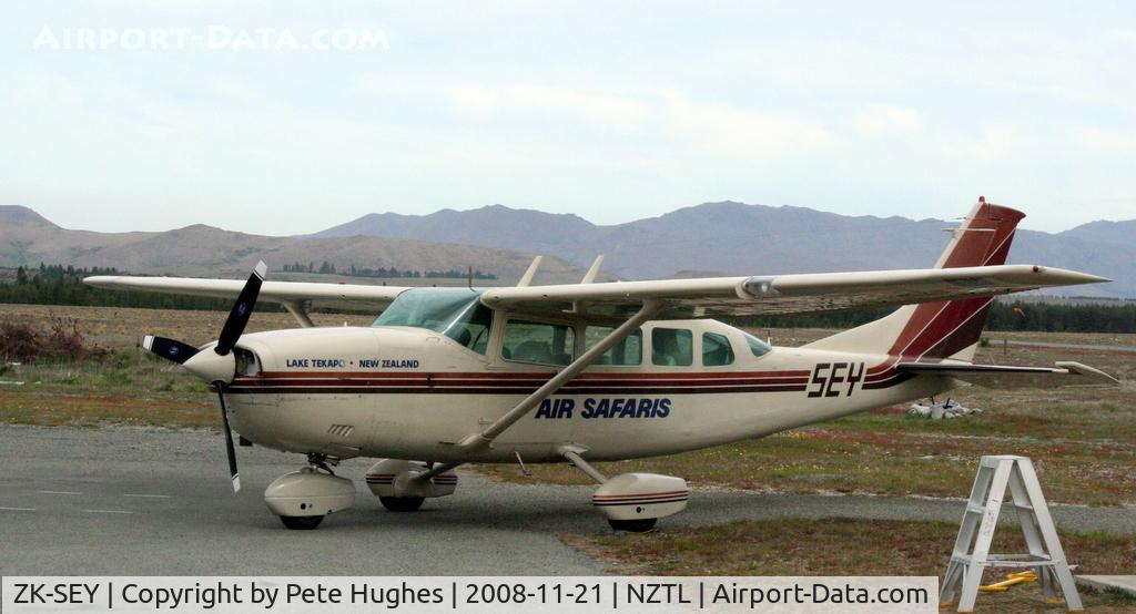 ZK-SEY, 1980 Cessna T207A C/N 20700661, ZK-SEY Cessna 207 at Lake Tekapo, NZ