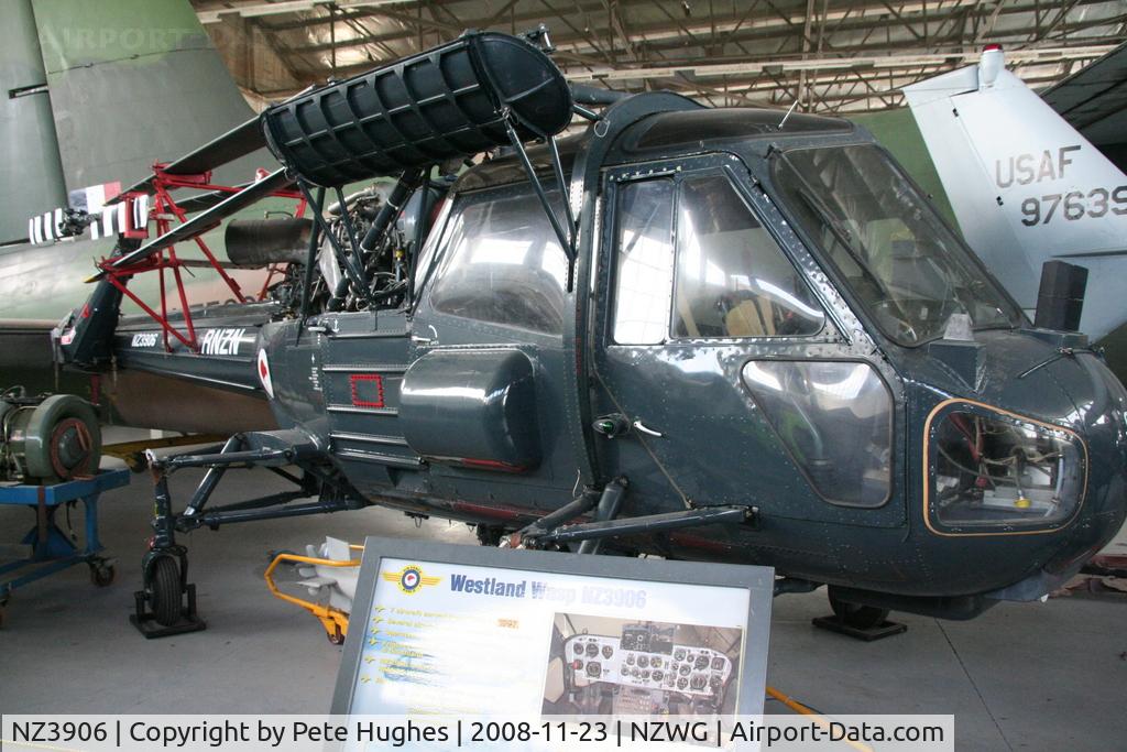 NZ3906, 1964 Westland Wasp HAS.1 C/N F9570, NZ3906 Wasp at Wigram Museum NZ