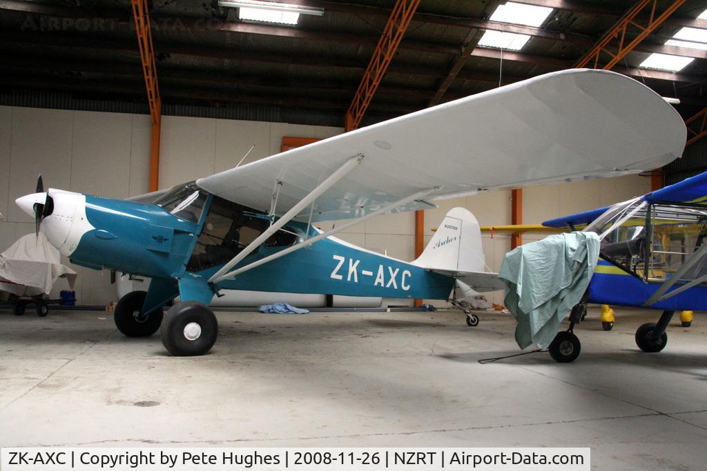 ZK-AXC, Auster J-4 Archer C/N 2080, ZK-AXC Auster Archer at Rangiora, NZ