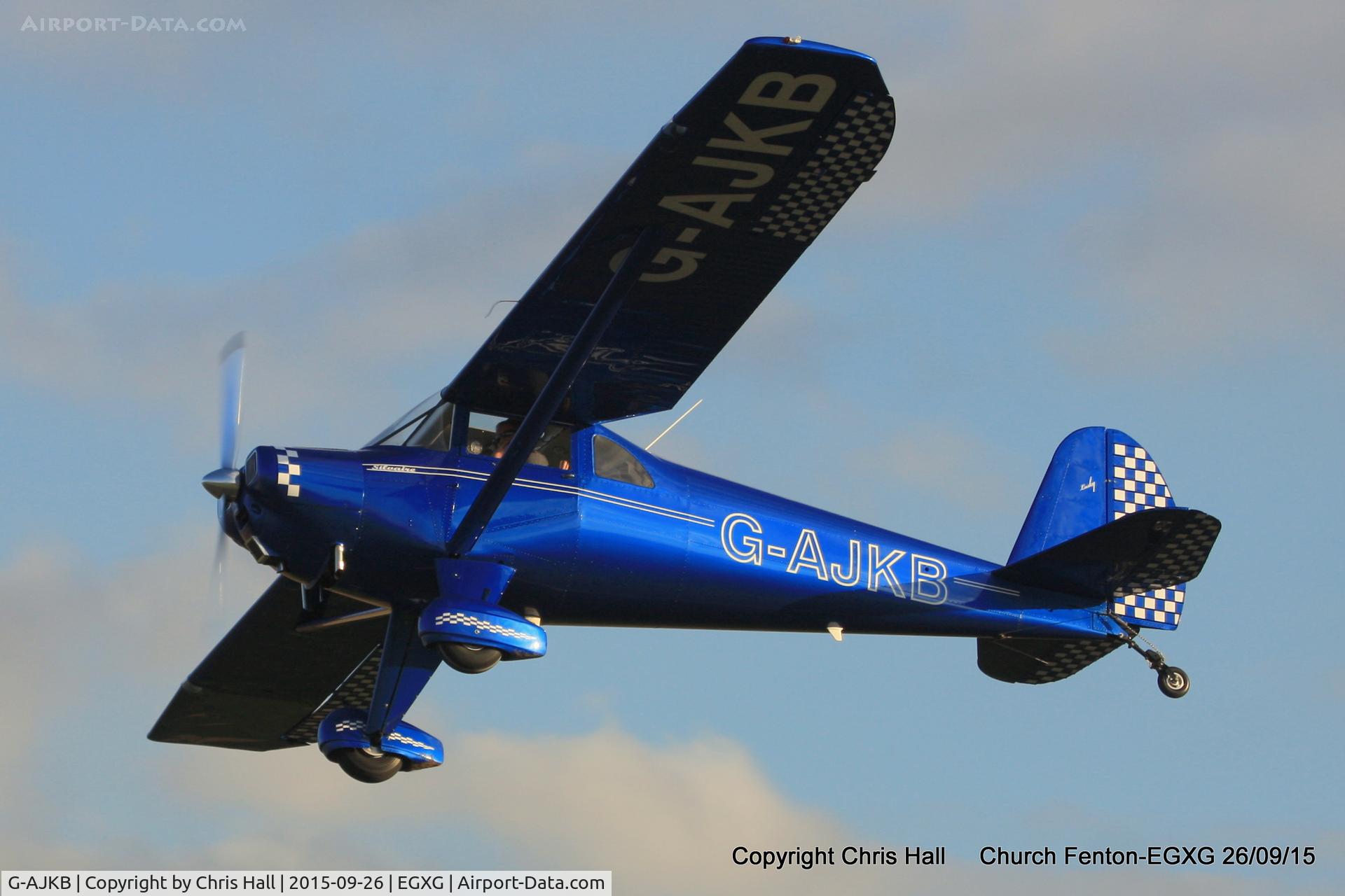 G-AJKB, 1946 Luscombe 8E Silvaire C/N 3058, at the Yorkshire Airshow