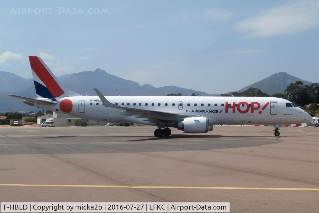 F-HBLD, 2007 Embraer 190LR (ERJ-190-100LR) C/N 19000113, Parked